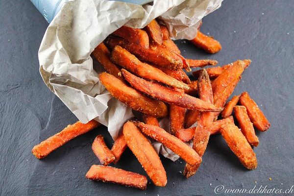 Süßkartoffelpommes